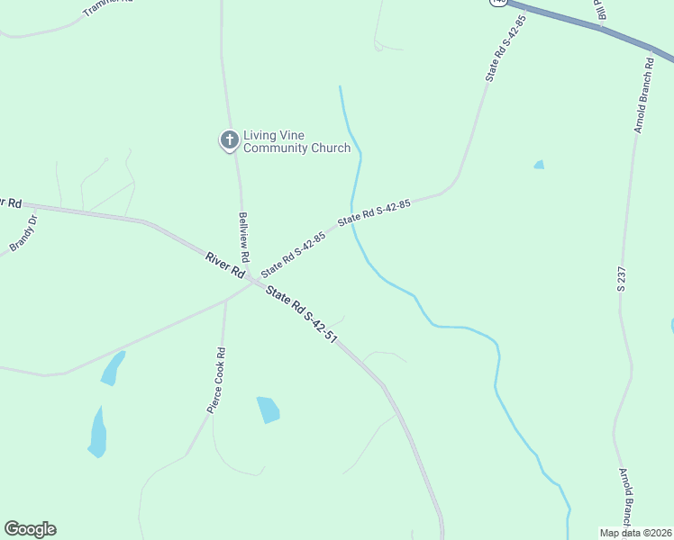 map of restaurants, bars, coffee shops, grocery stores, and more near 425 Cooper Bridge Road in Woodruff