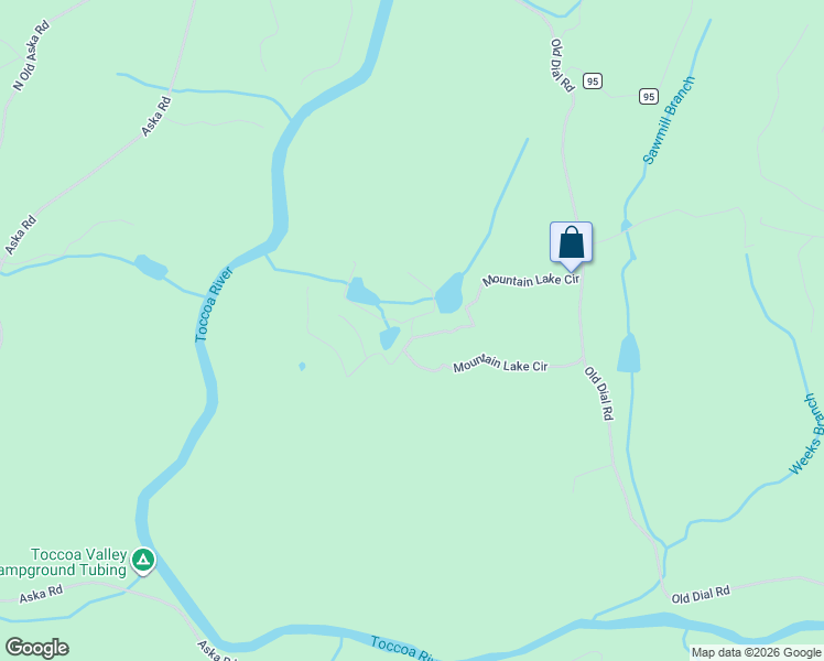 map of restaurants, bars, coffee shops, grocery stores, and more near 430 Mountain Lake Circle in Blue Ridge