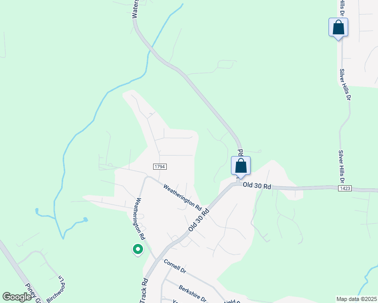 map of restaurants, bars, coffee shops, grocery stores, and more near 213 Country Road in Jacksonville