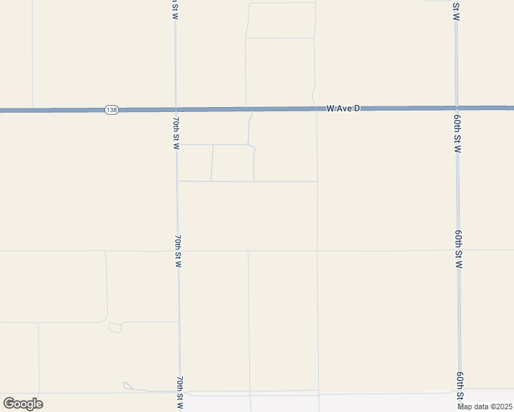 map of restaurants, bars, coffee shops, grocery stores, and more near 67th Street West in Lancaster