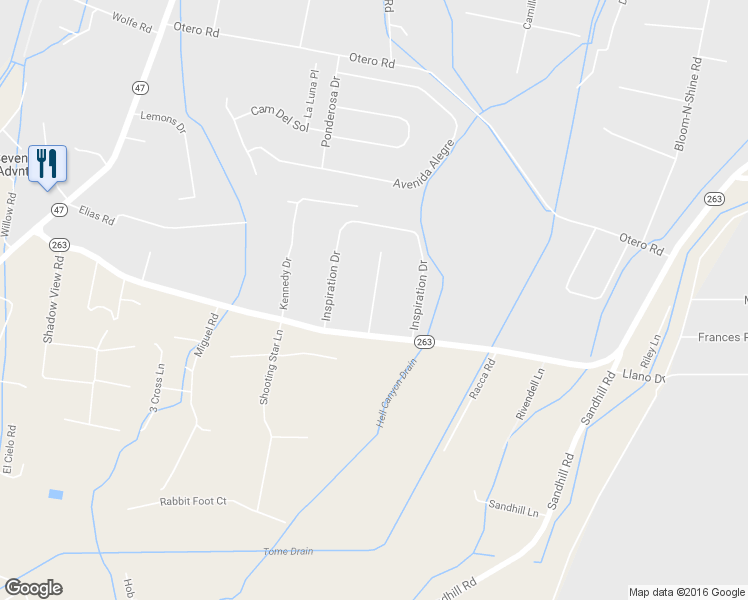 map of restaurants, bars, coffee shops, grocery stores, and more near Vista De Las Cruces Road in Los Lunas