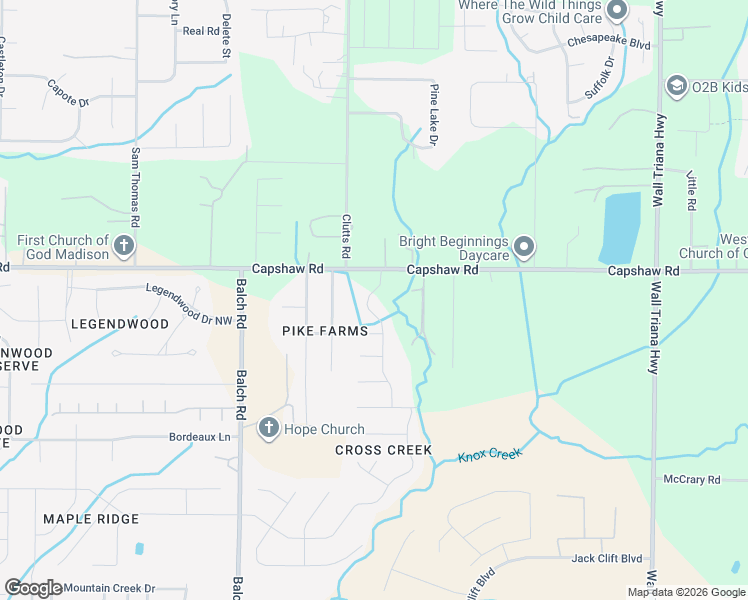 map of restaurants, bars, coffee shops, grocery stores, and more near 228 Trailing Creek Road in Madison