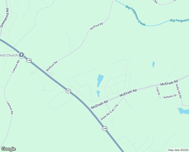 map of restaurants, bars, coffee shops, grocery stores, and more near in Woodruff