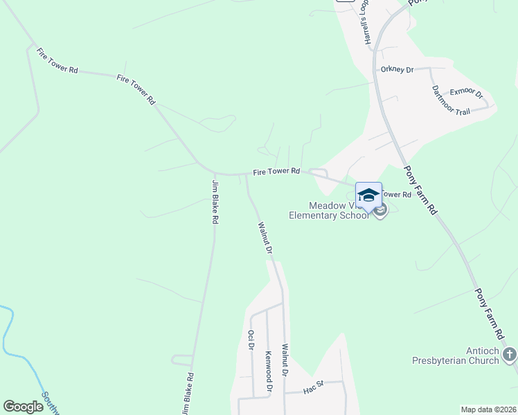 map of restaurants, bars, coffee shops, grocery stores, and more near 634-698 Walnut Drive in Jacksonville