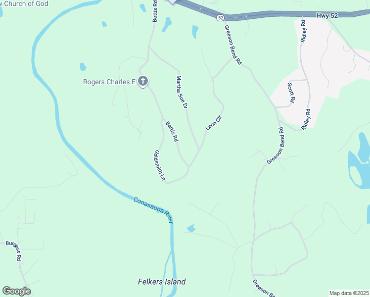 map of restaurants, bars, coffee shops, grocery stores, and more near 876 Bettis Road in Chatsworth