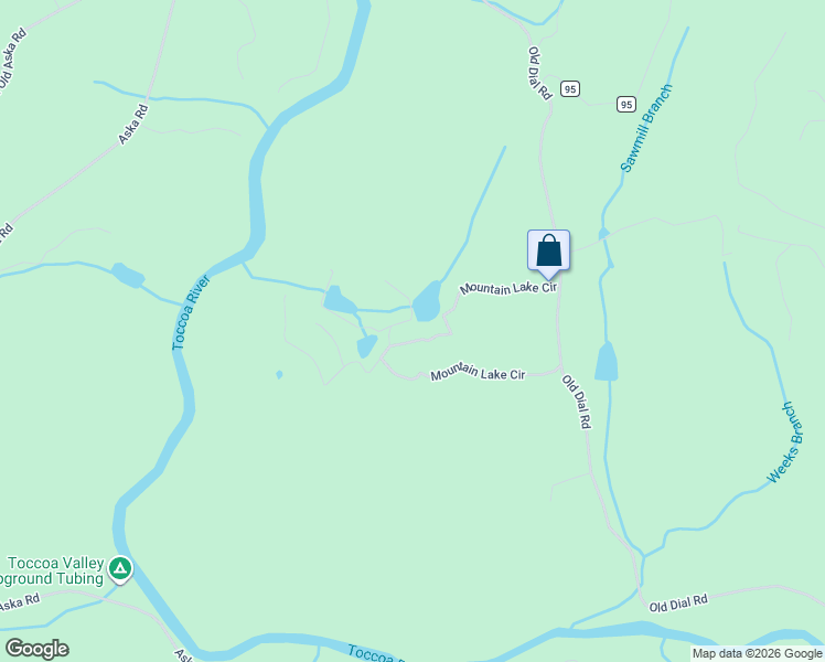 map of restaurants, bars, coffee shops, grocery stores, and more near 430 Mountain Lake Circle in Blue Ridge