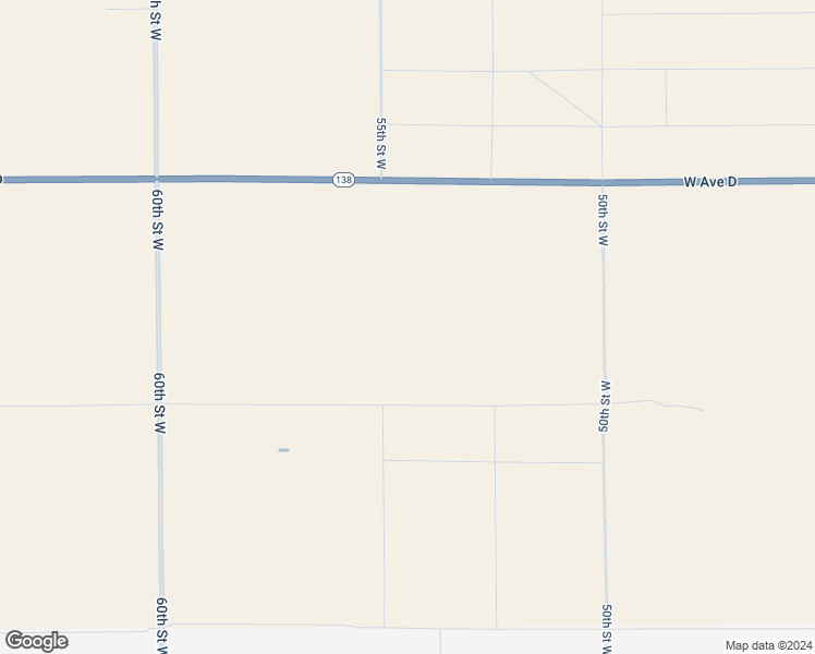 map of restaurants, bars, coffee shops, grocery stores, and more near 55th Street West in Lancaster