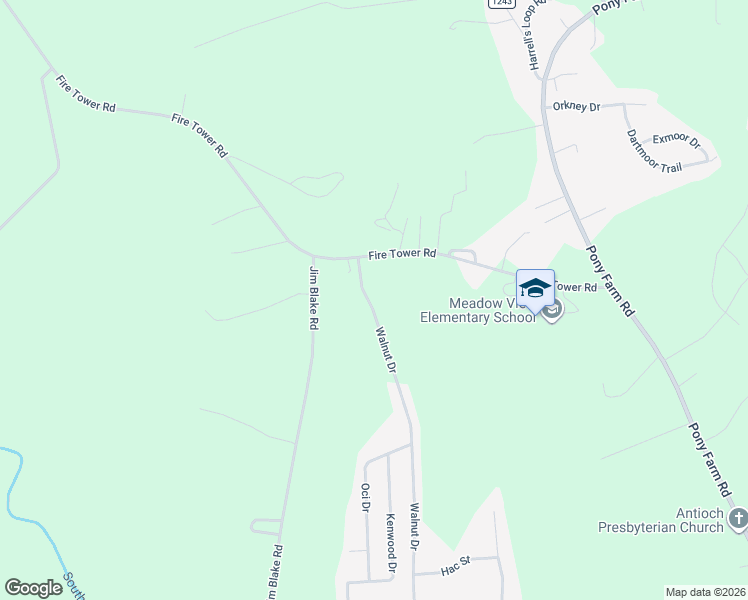 map of restaurants, bars, coffee shops, grocery stores, and more near 634-698 Walnut Drive in Jacksonville