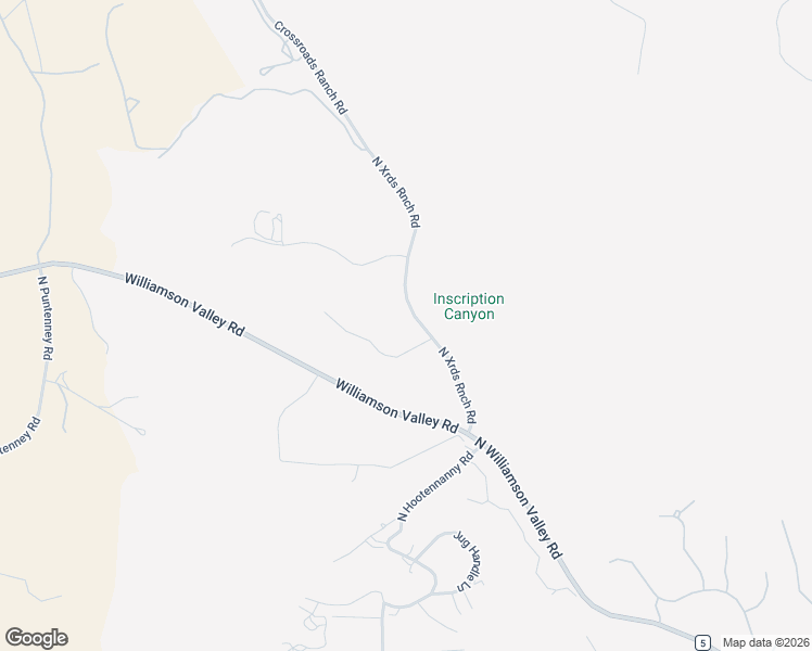 map of restaurants, bars, coffee shops, grocery stores, and more near Santa Damingo Trail in Prescott