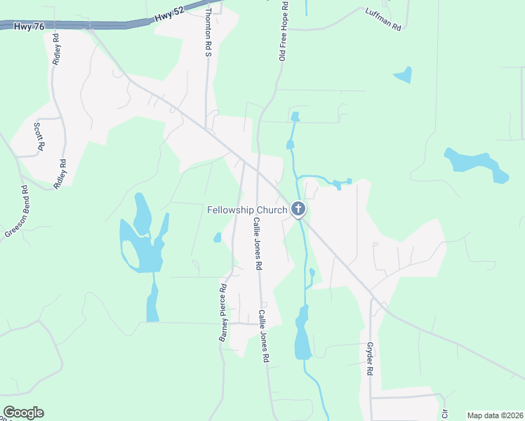 map of restaurants, bars, coffee shops, grocery stores, and more near 136 Callie Jones Road in Chatsworth