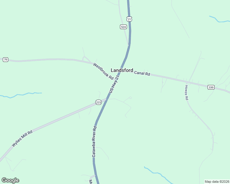 map of restaurants, bars, coffee shops, grocery stores, and more near 3878 Catawba River Road in Fort Lawn