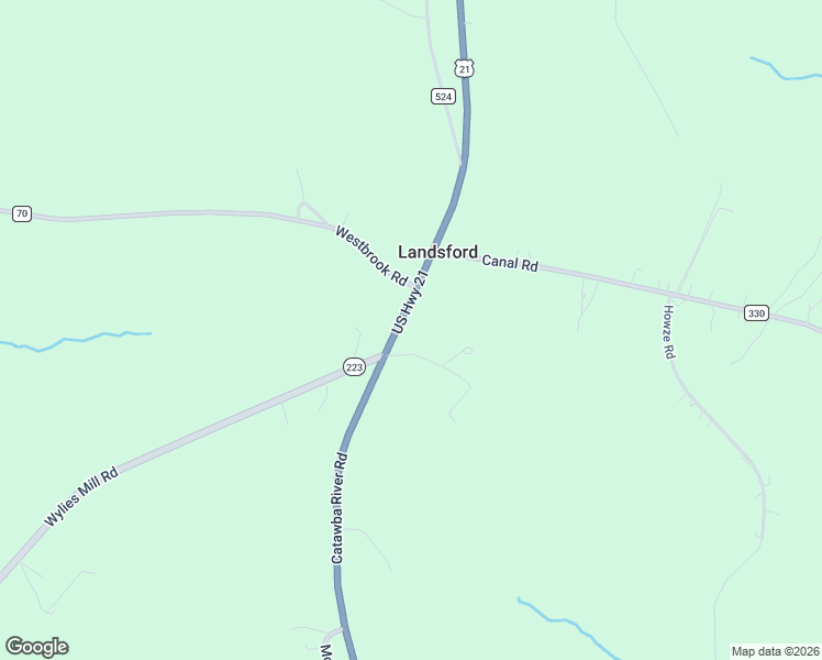 map of restaurants, bars, coffee shops, grocery stores, and more near 3878 Catawba River Road in Fort Lawn