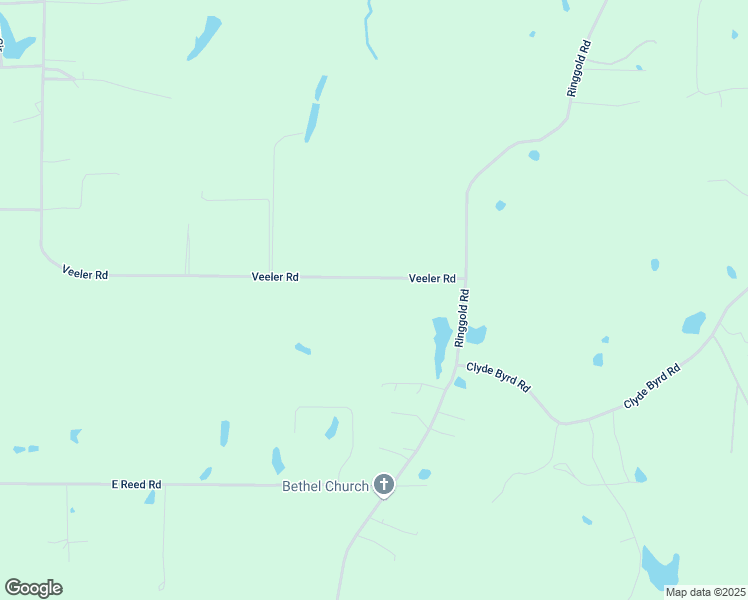 map of restaurants, bars, coffee shops, grocery stores, and more near 1634 Veeler Road in LaFayette