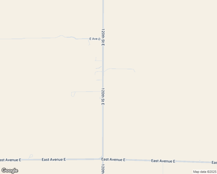 map of restaurants, bars, coffee shops, grocery stores, and more near 120th Street East in Lancaster