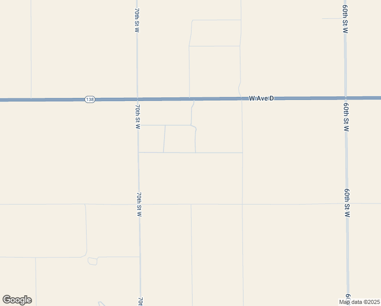 map of restaurants, bars, coffee shops, grocery stores, and more near Avenue D-6 in Los Angeles County