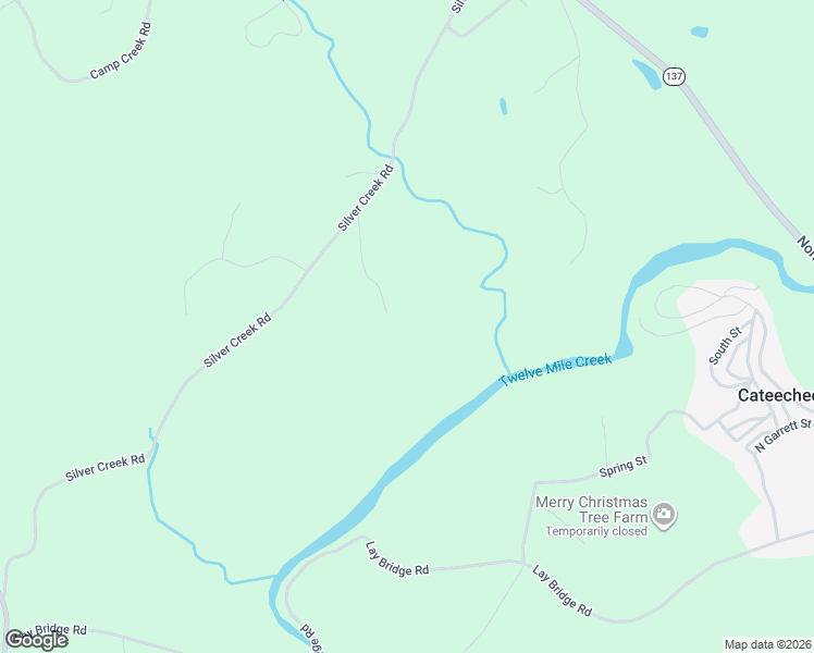 map of restaurants, bars, coffee shops, grocery stores, and more near 415 Silver Creek Road in Central