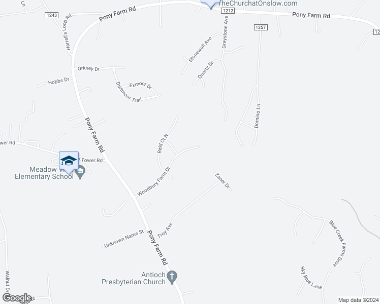map of restaurants, bars, coffee shops, grocery stores, and more near 130 Woodbury Farm Drive in Jacksonville