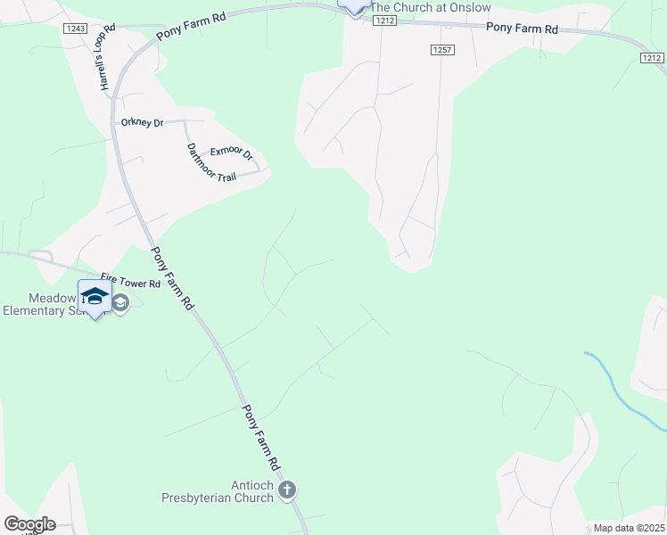 map of restaurants, bars, coffee shops, grocery stores, and more near 136 Woodbury Farm Drive in Jacksonville
