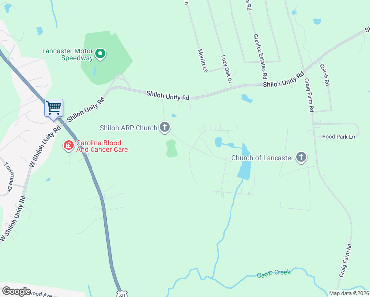 map of restaurants, bars, coffee shops, grocery stores, and more near 2187 Airdale Road in Lancaster