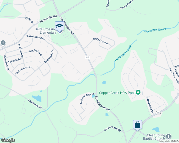 map of restaurants, bars, coffee shops, grocery stores, and more near 9 Ridgeleigh Way in Simpsonville