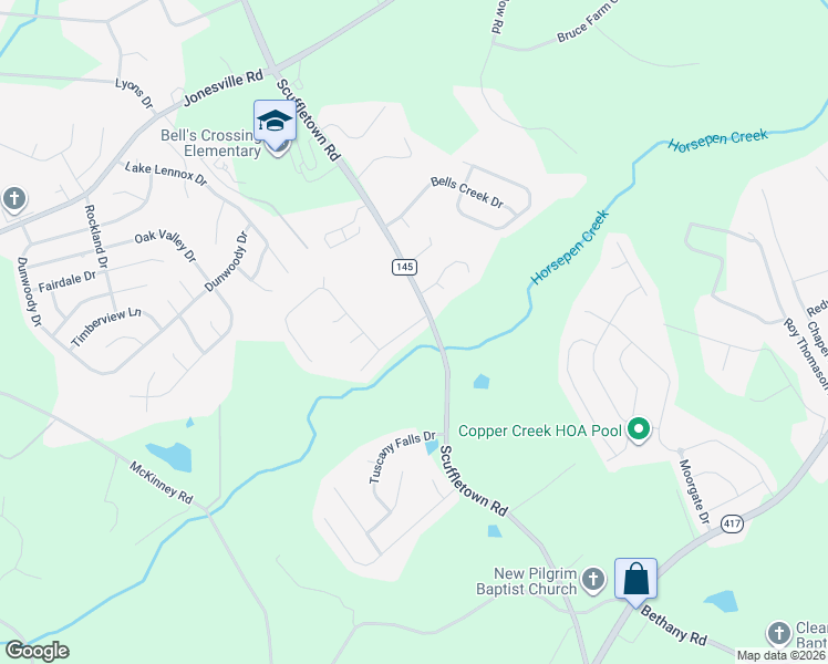 map of restaurants, bars, coffee shops, grocery stores, and more near 9 Ridgeleigh Way in Simpsonville
