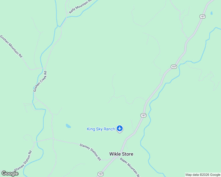 map of restaurants, bars, coffee shops, grocery stores, and more near 375 Ann's Alley in Clarkesville