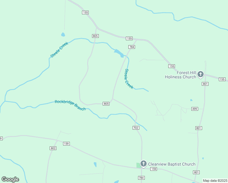 map of restaurants, bars, coffee shops, grocery stores, and more near 882 County Road 784 in Flat Rock
