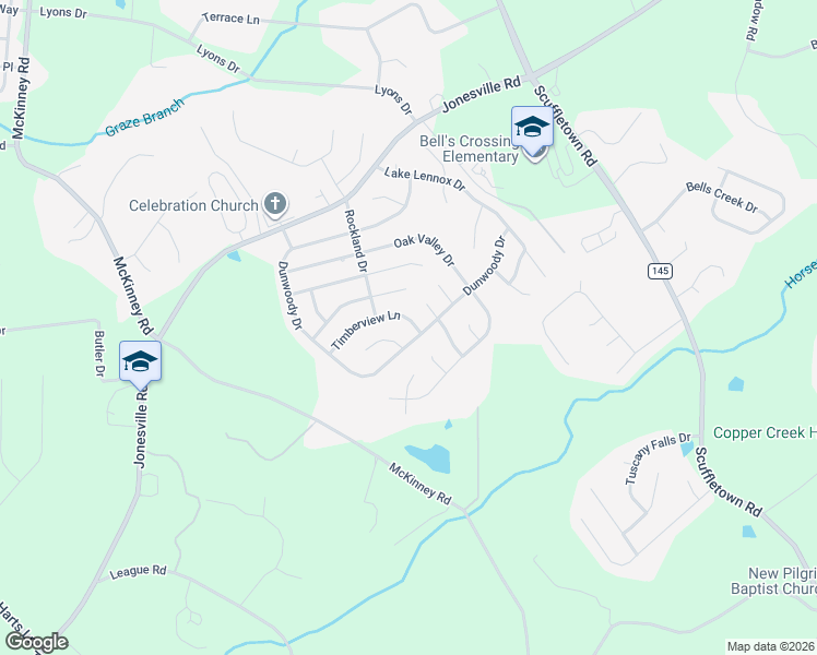 map of restaurants, bars, coffee shops, grocery stores, and more near 603 Dunwoody Drive in Simpsonville