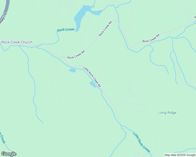 map of restaurants, bars, coffee shops, grocery stores, and more near 456 Little Rock Creek Road in Cherry Log