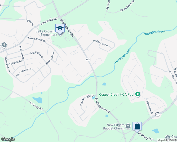 map of restaurants, bars, coffee shops, grocery stores, and more near 9 Ridgeleigh Way in Simpsonville