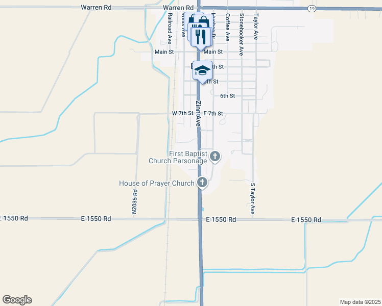 104 9th Drive, Blair OK Walk Score