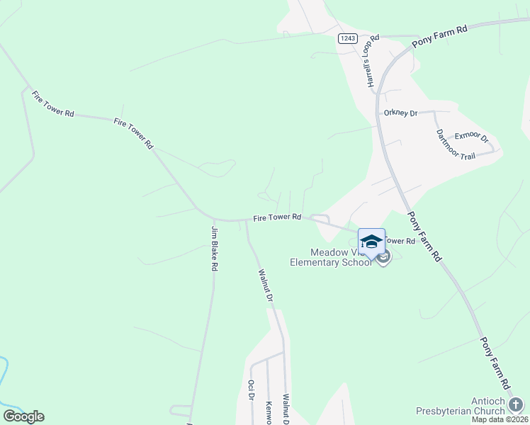 map of restaurants, bars, coffee shops, grocery stores, and more near 929 Fire Tower Road in Jacksonville