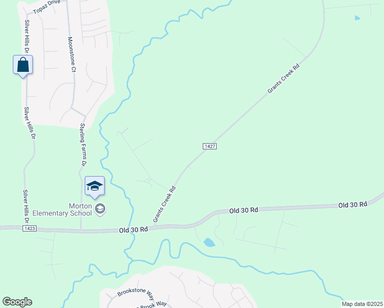 map of restaurants, bars, coffee shops, grocery stores, and more near 185 Grants Creek Road in Jacksonville