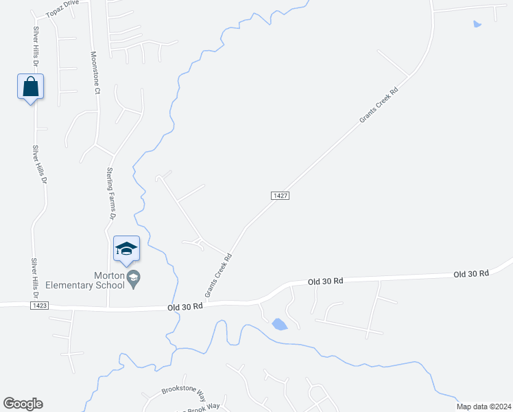 map of restaurants, bars, coffee shops, grocery stores, and more near 185 Grants Creek Road in Jacksonville