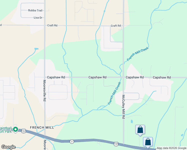 map of restaurants, bars, coffee shops, grocery stores, and more near 14953 Commonwealth Drive in Athens