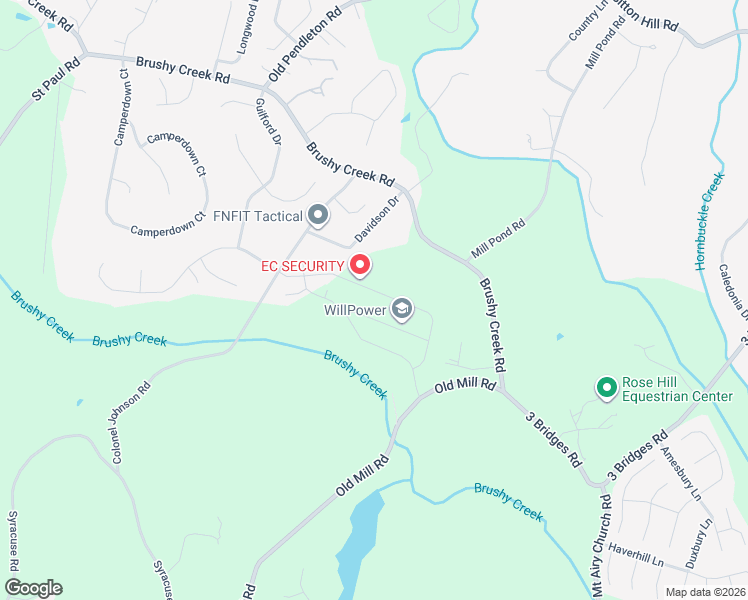 map of restaurants, bars, coffee shops, grocery stores, and more near 119 Davidson Drive in Easley