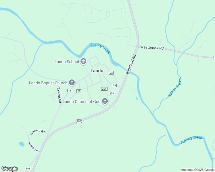 map of restaurants, bars, coffee shops, grocery stores, and more near in Lando