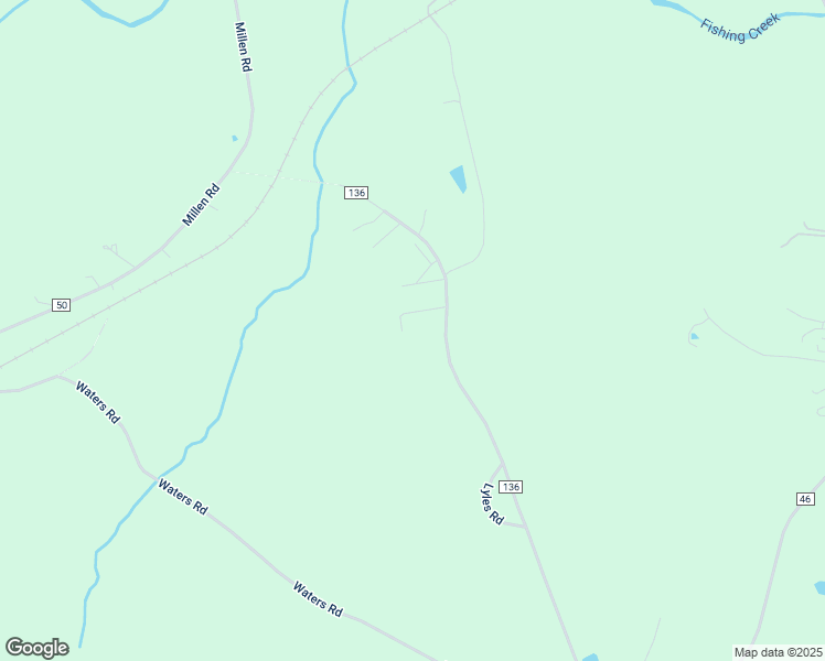map of restaurants, bars, coffee shops, grocery stores, and more near 2876 State Road 136 in Chester