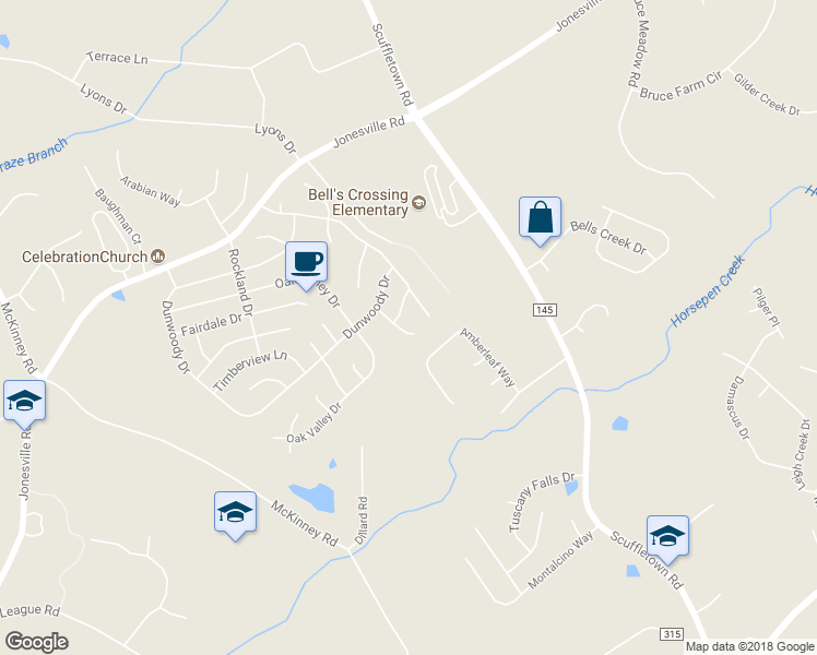 map of restaurants, bars, coffee shops, grocery stores, and more near 103 Groveton Court in Simpsonville