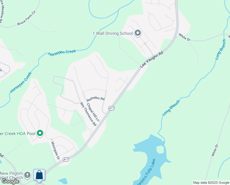 map of restaurants, bars, coffee shops, grocery stores, and more near 329 Rabbit Run Trail in Simpsonville
