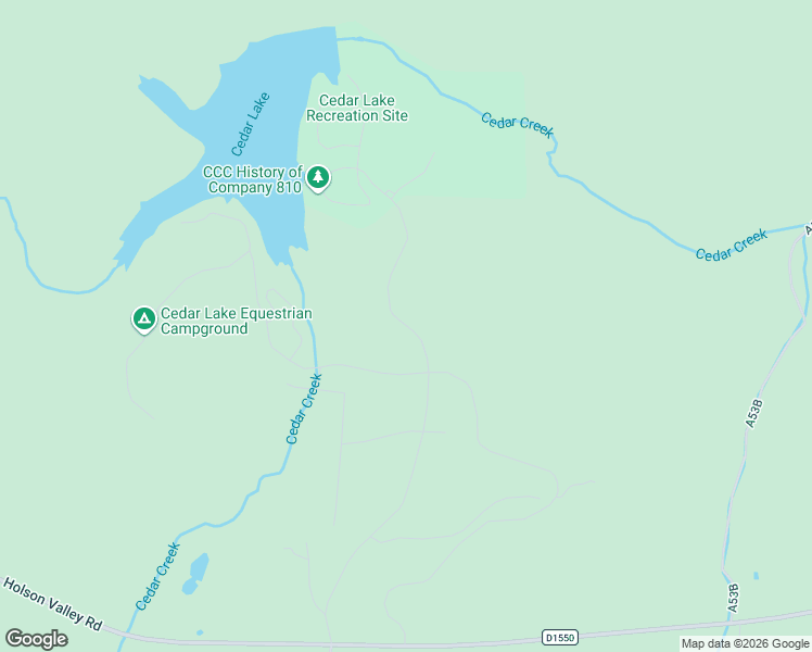 map of restaurants, bars, coffee shops, grocery stores, and more near 51818 Cedar Lake Road in Hodgen
