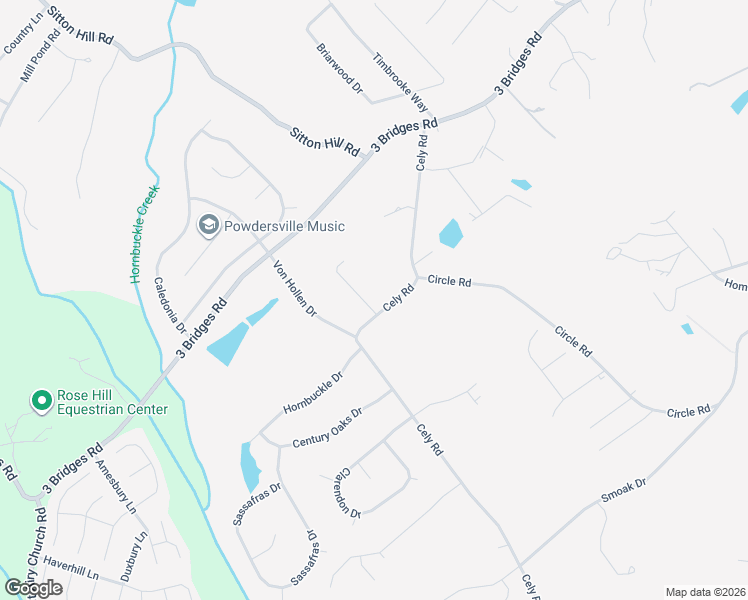 map of restaurants, bars, coffee shops, grocery stores, and more near 102 Ivy Woods in Powdersville