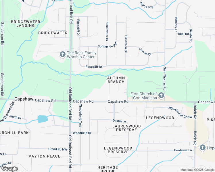 map of restaurants, bars, coffee shops, grocery stores, and more near 112 Autumn Branch Drive in Madison