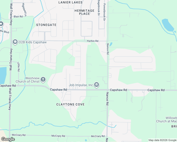 map of restaurants, bars, coffee shops, grocery stores, and more near 104 Pine Creek Drive in Madison