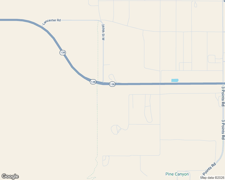 map of restaurants, bars, coffee shops, grocery stores, and more near 49357 West Avenue D in Lake Hughes