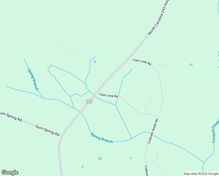 map of restaurants, bars, coffee shops, grocery stores, and more near North Carolina 242 Highway North in Elizabethtown
