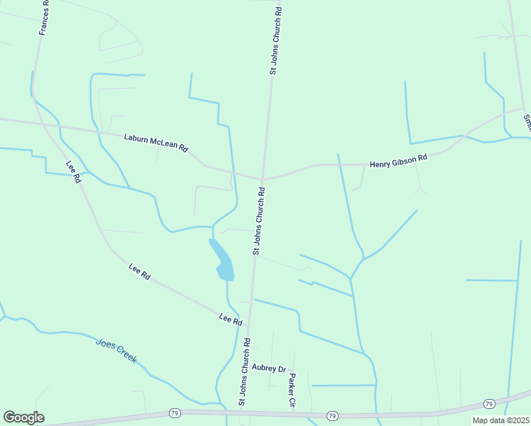 map of restaurants, bars, coffee shops, grocery stores, and more near 15280 Saint Johns Church Road in Gibson