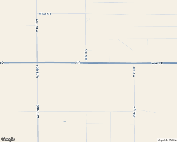 map of restaurants, bars, coffee shops, grocery stores, and more near West Avenue D 2 in Los Angeles County