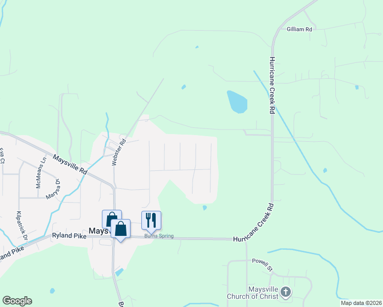 map of restaurants, bars, coffee shops, grocery stores, and more near 111 Hickory Glen Circle in Huntsville