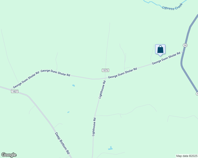 map of restaurants, bars, coffee shops, grocery stores, and more near George Dunn Sholar Road in Duplin County